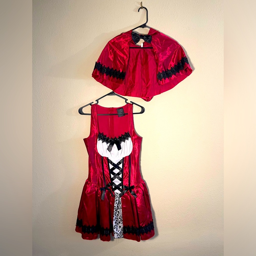 Gothic Red Riding Hood Costume